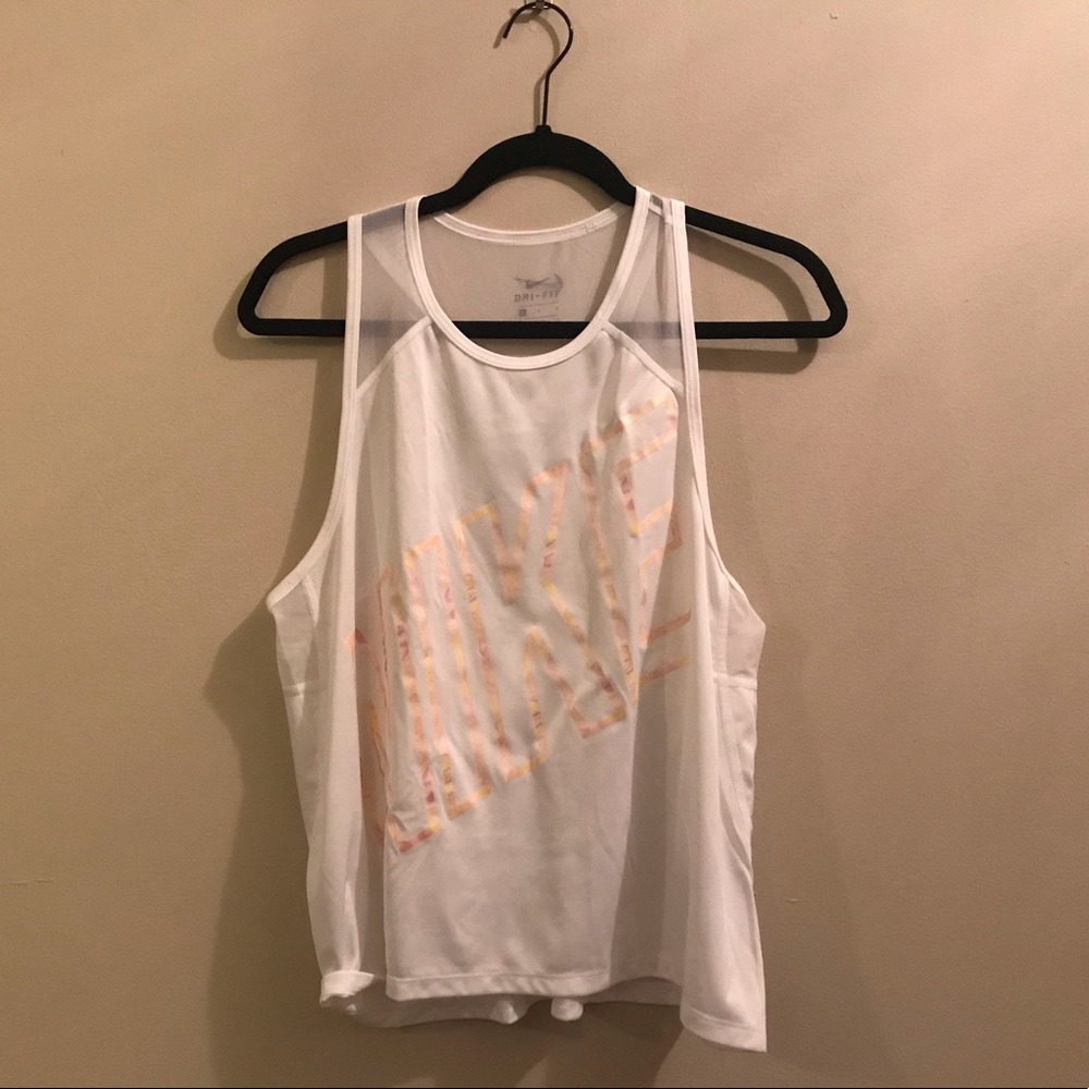 Nike Running Tank Top, Women’s L, White
